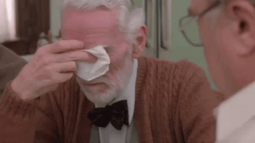 Confused Old Man GIF