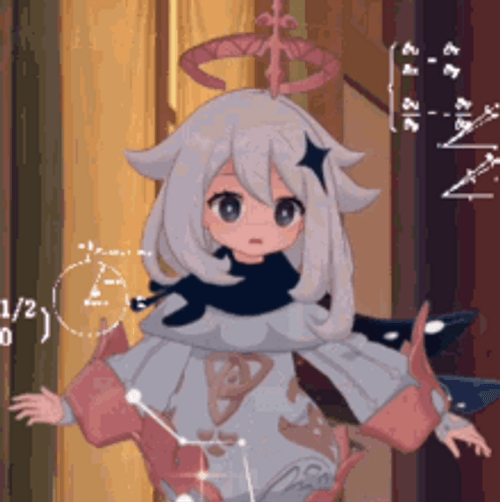 Confused Paimon Genshin Impact Memes GIF