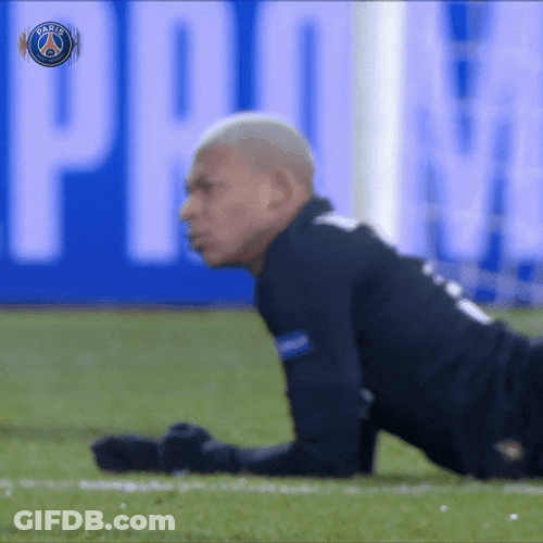 Confused Paris Saint-Germain Kylian Mbappe Lying GIF