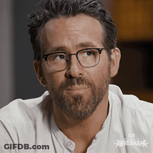 Confused Ryan Reynolds So No Head GIF