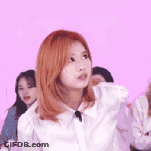 Confused Sana Thinking Out Loud GIF