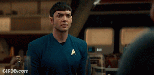 Confused Spock GIF