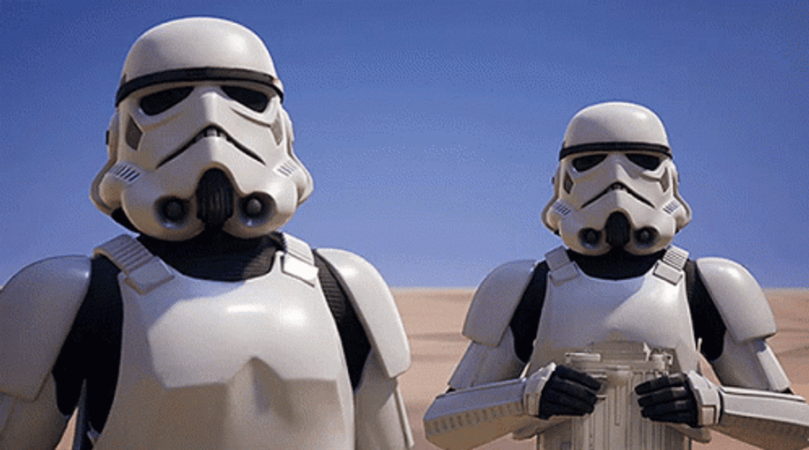 Confused Stormtrooper GIF