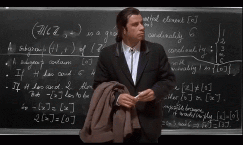 Confused Teacher John Travolta GIF