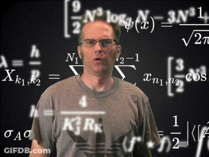 Confused Thinking Hangover Math GIF