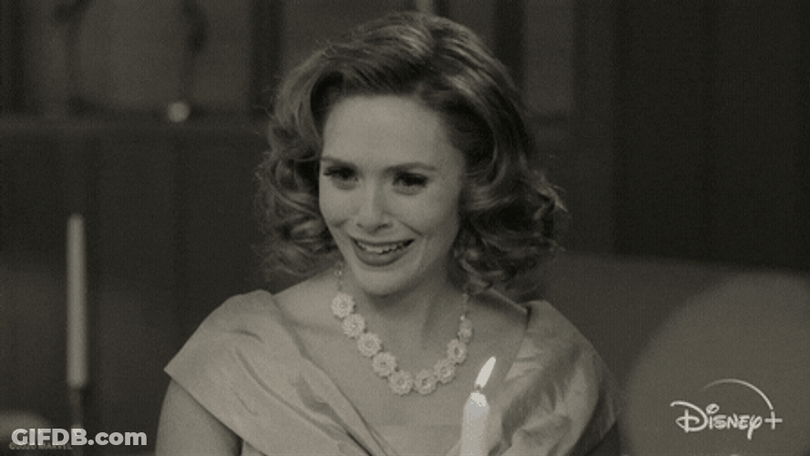 Confused Wandavision Smiling GIF