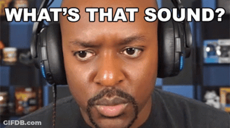 Confused Wayne What's That Sound GIF