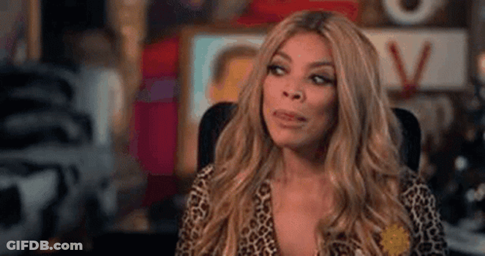 Confused Wendy Williams Thinking GIF