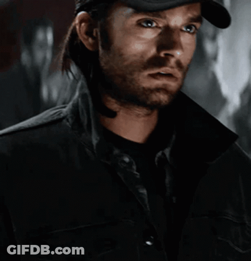 Confused Winter Soldier Bucky Barnes GIF