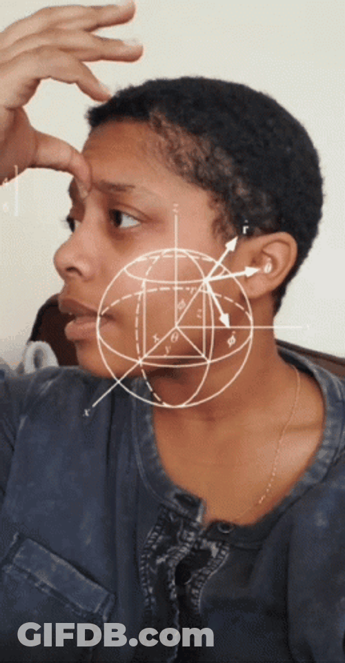 Confused Woman Computing How Meme GIF