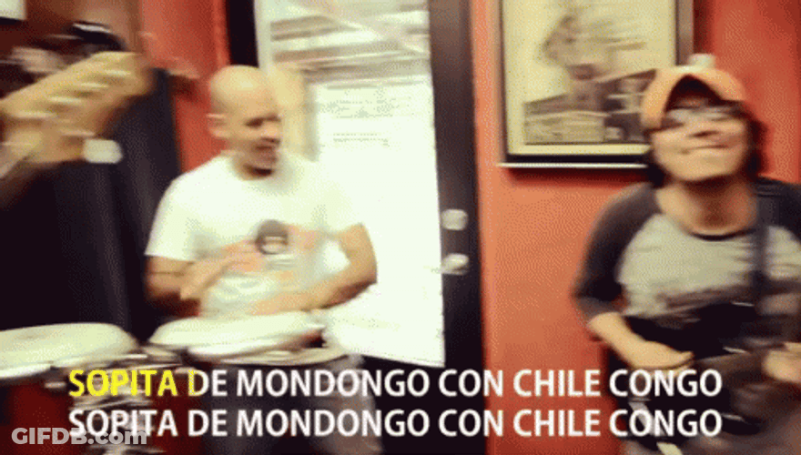 Congo Chile Music Band Singing Concert GIF