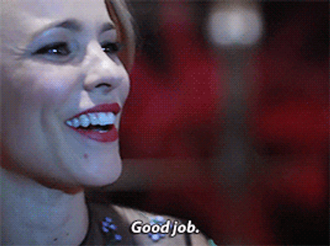 Congrats Good Job Rachel McAdams Meme GIF