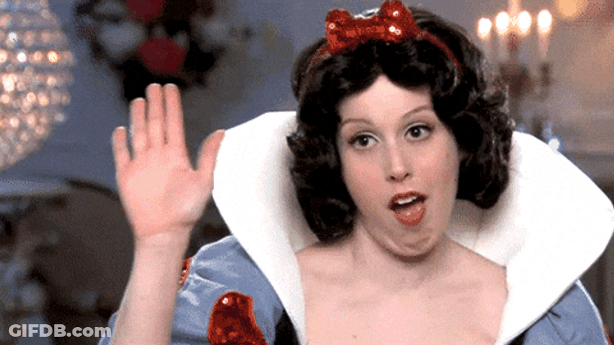 Congrats Snow White High Five Meme GIF
