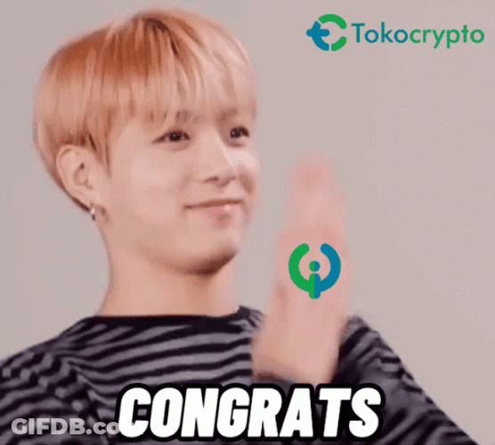 Congrats Tokocrypto Clapping Meme GIF