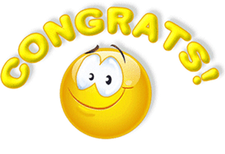 Congrats Two Thumbs Up Emoji GIF