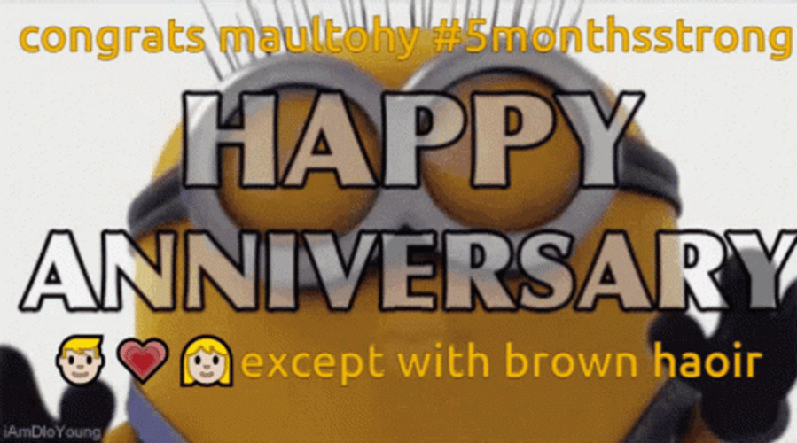 Congratulation 5 Year Work Anniversary GIF