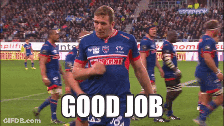 Congratulation Chris Farell Good Job GIF