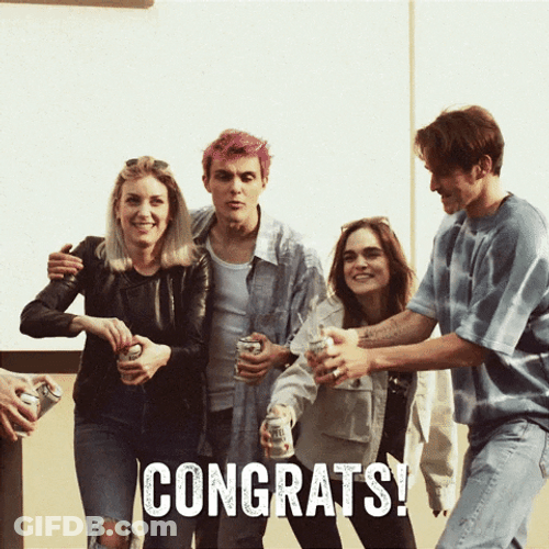 Congratulation Happy Friends Party GIF