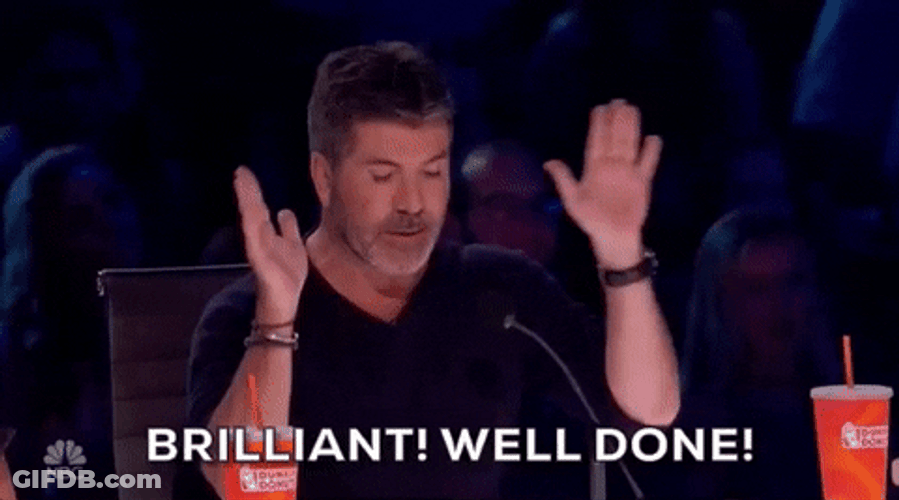 Congratulation Simon Cowell Well Done GIF