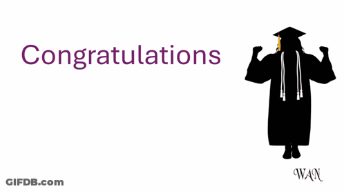 Congratulations 2025 Graduates GIF