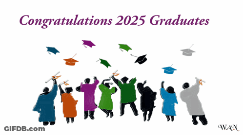 Congratulations 2025 Graduates GIF