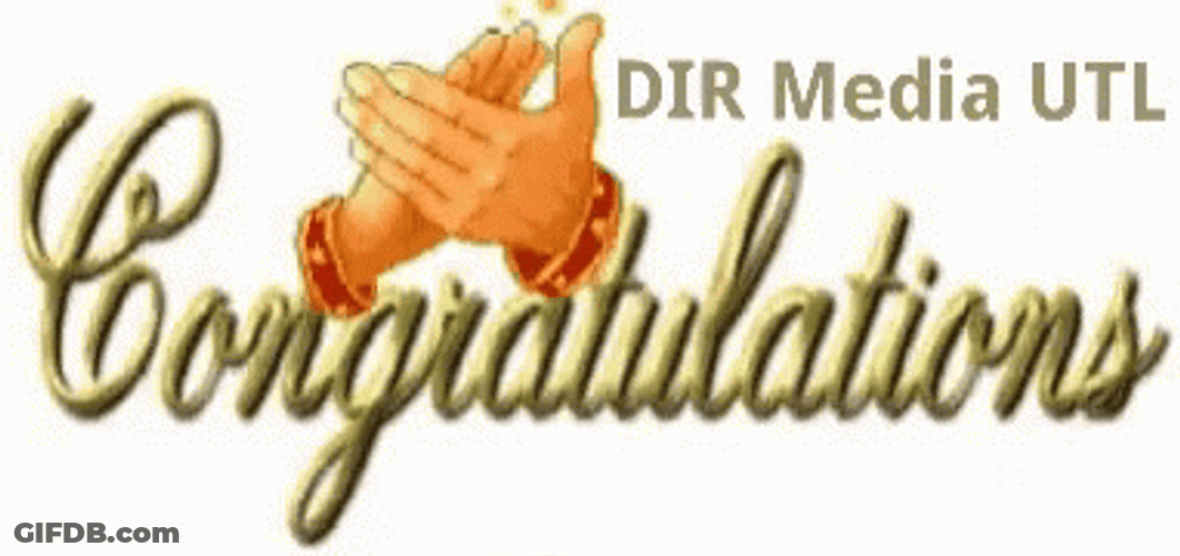 Congratulations Animated Hand Clap GIF