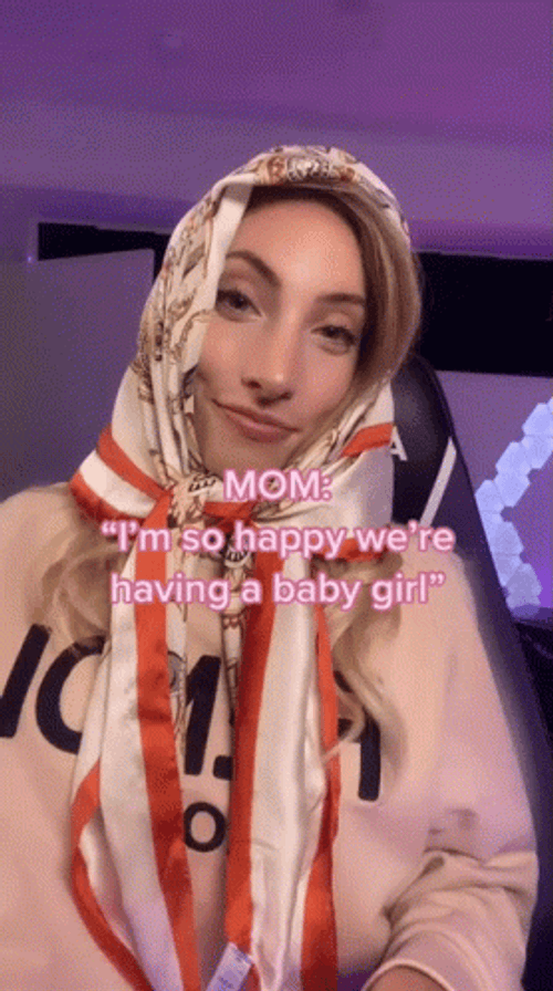 Congratulations Baby Girl And Happy Mom GIF