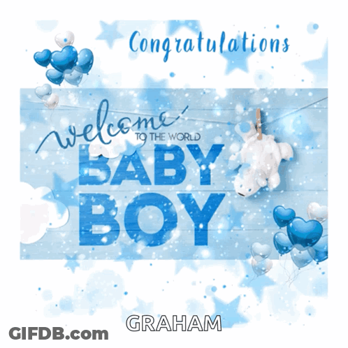 Congratulations Baby Graham GIF
