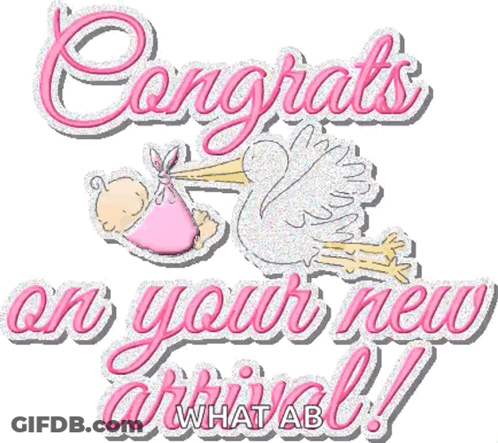 Congratulations Baby New Arrival GIF