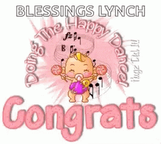 Congratulations Baby Showing Dance Moves GIF