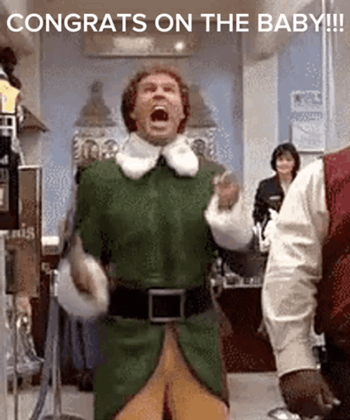 Congratulations Baby Will Ferell GIF