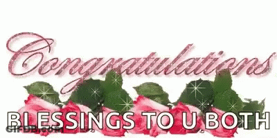 Congratulations Blessings To Both GIF