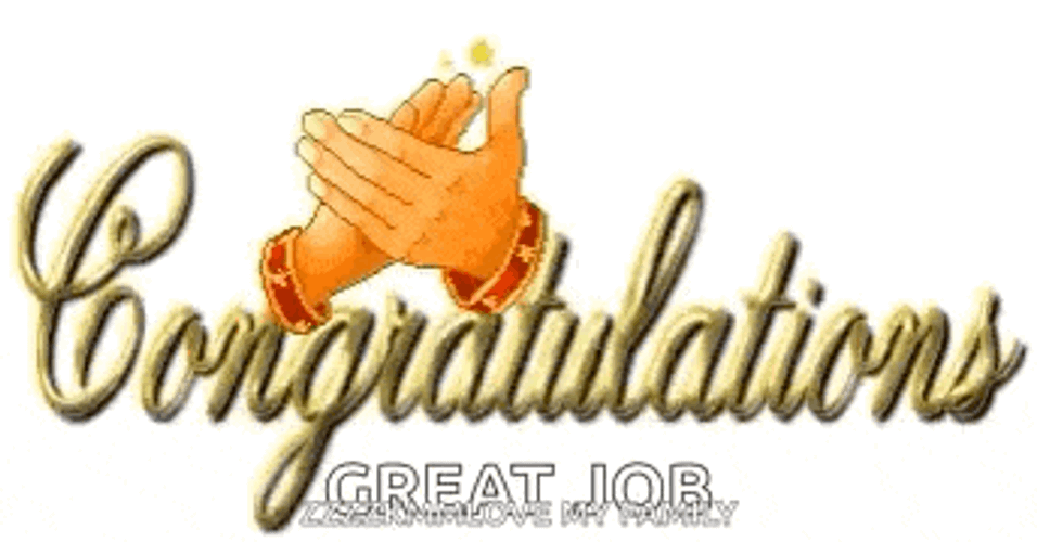 Congratulations Clapping GIF