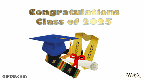 Congratulations Class Of 2025 GIF