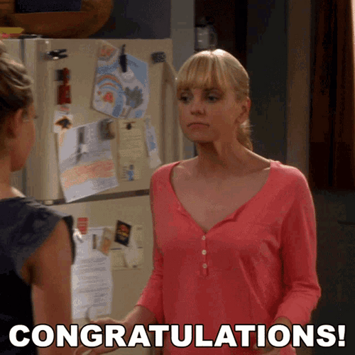 Congratulations Comforting Hug GIF