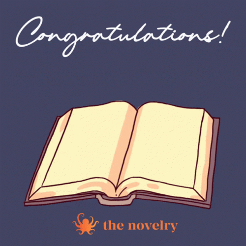 Congratulations For Reading A Book GIF