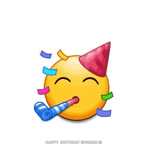 Congratulations Funny Party Emojis GIF