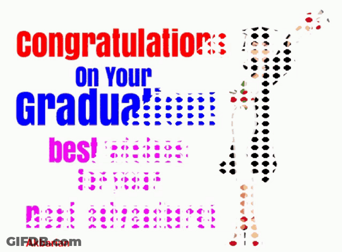 Congratulations Graduate Best Wishes For Your Next Adventure GIF