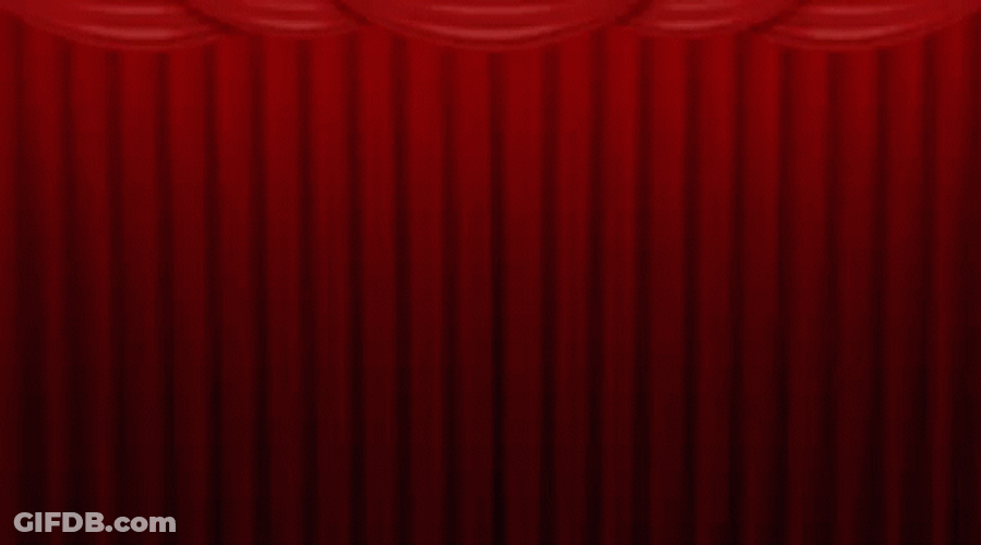 Congratulations Graduate Opening Curtain Animation GIF