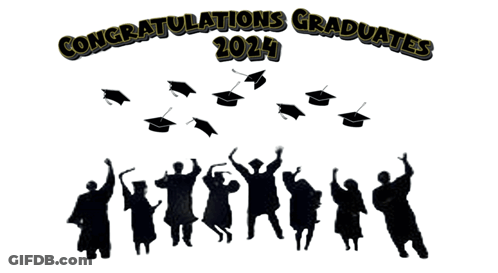 Congratulations Graduates 2024 GIF
