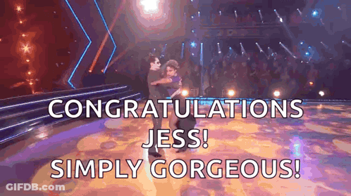 Congratulations Jess Simply Gorgeous GIF