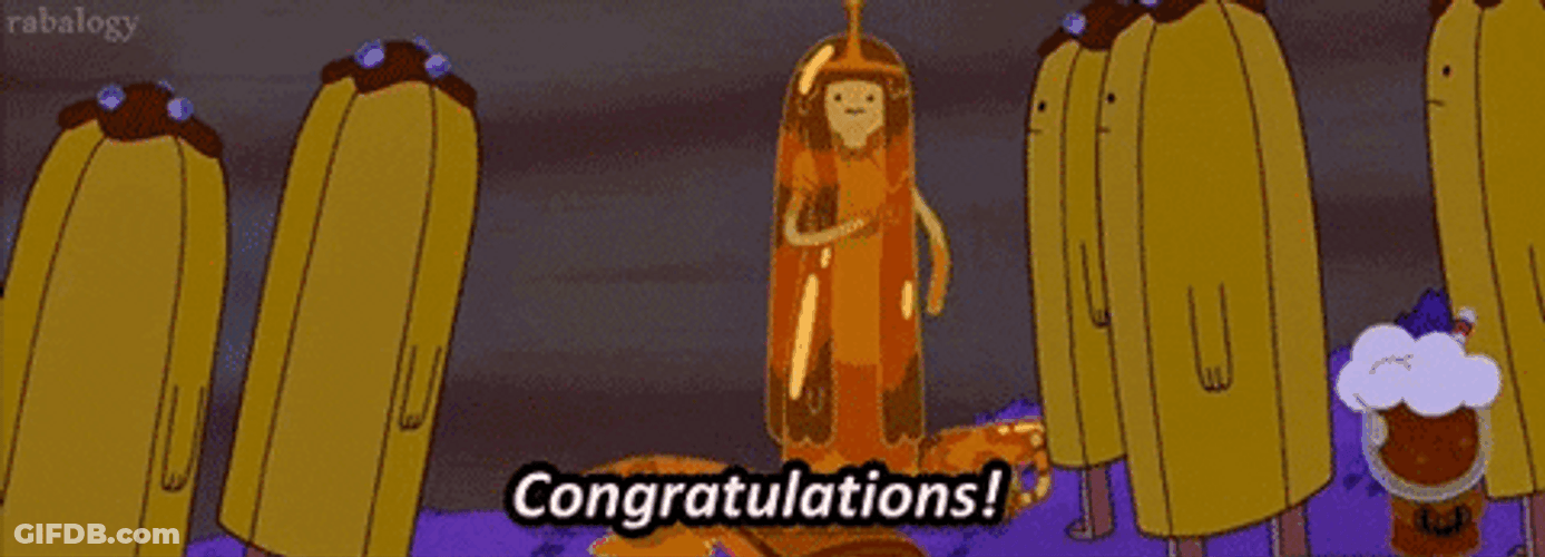 Congratulations Meme Adventure Time GIF