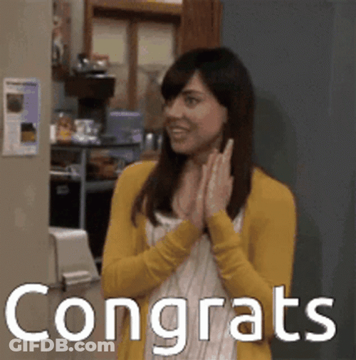 Congratulations Meme Aubrey Plaza GIF
