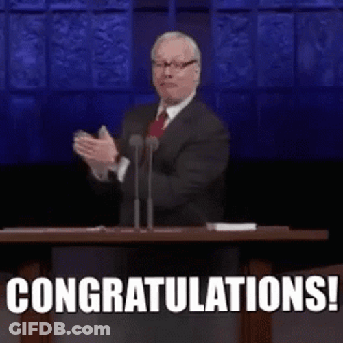 Congratulations Meme Bob Jones GIF