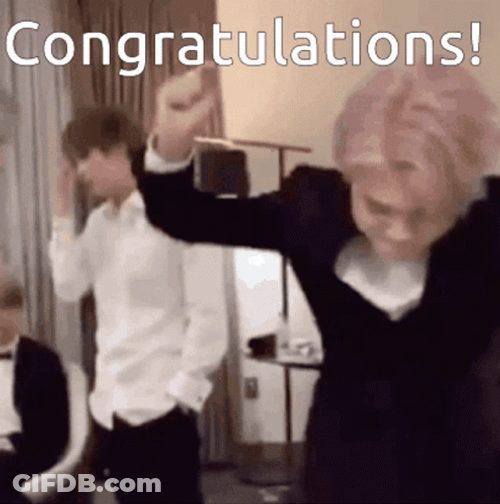 Congratulations Meme Bts Jimin GIF