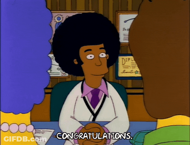 Congratulations Meme Dr Hibbert Simpson GIF