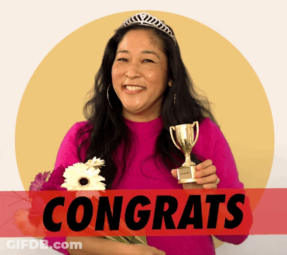 Congratulations Meme Happy Well Done GIF
