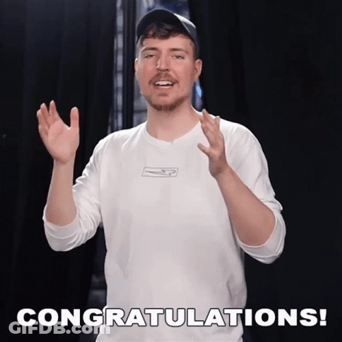 Congratulations Meme Jimmy Donaldson GIF
