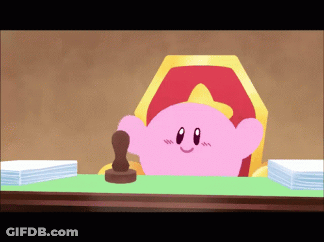 Congratulations Meme Kirby Anime GIF