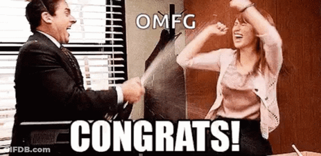 Congratulations Meme Mentorship Journey GIF